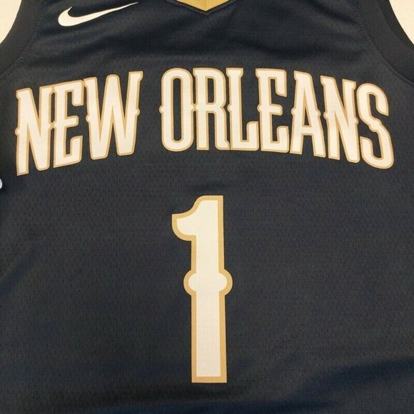 Nike New Orleans Pelicans Zion Williamson Swingman Jersey Mens Size 48 Large - Picture 3 of 9